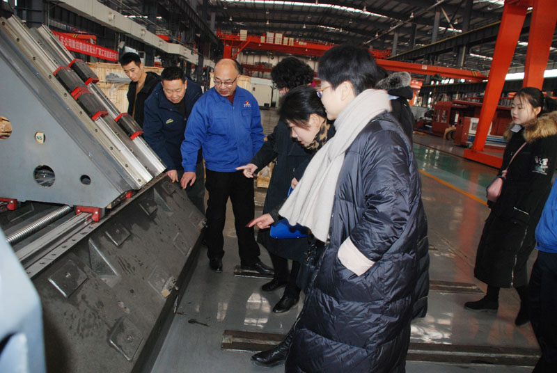 天水市委黨校領導來星火機床公司調研黨建工作