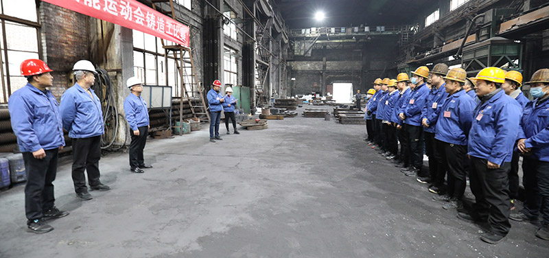 天水市第五屆職工職業技能大賽鑄造工實操比賽在星火機床公司舉行