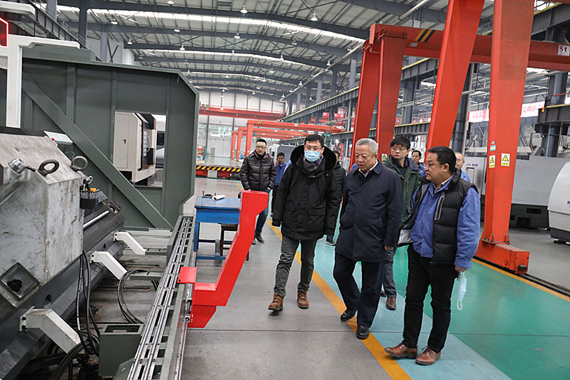 甘肅省機(jī)械科學(xué)研究院領(lǐng)導(dǎo)來公司調(diào)研