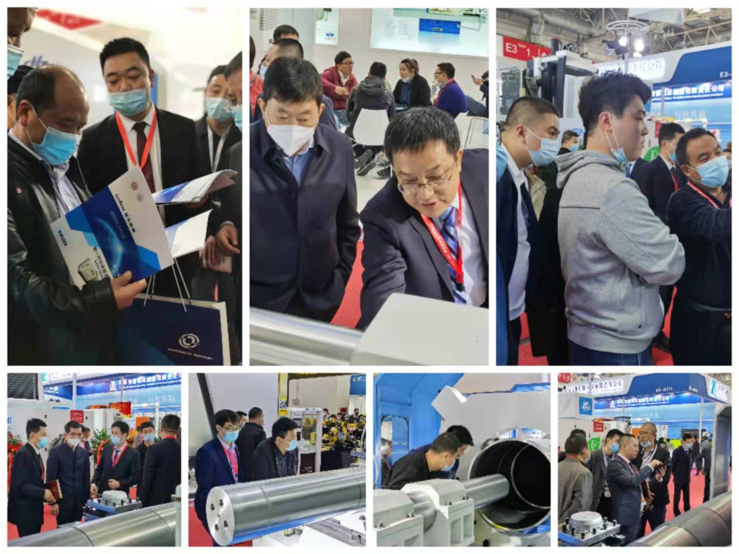 星火機床產品倍受關注  前三天500客戶參觀洽談