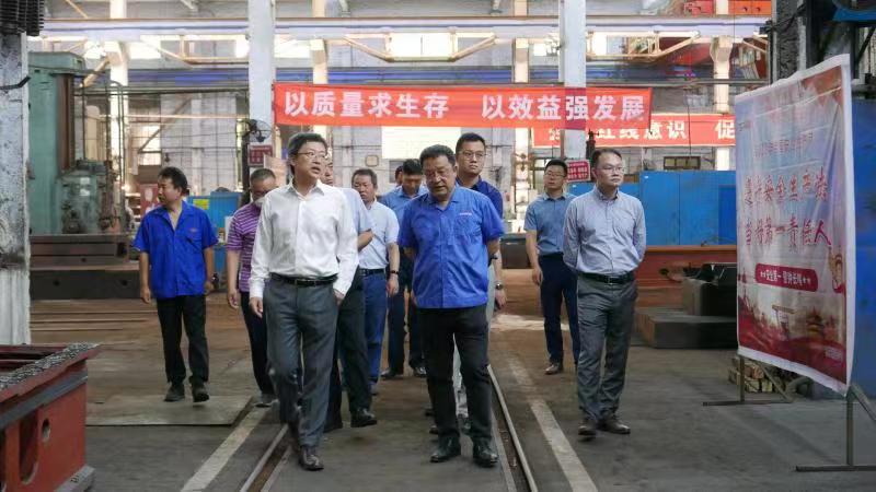 中信證券、嘉源律師事務(wù)所及大信會(huì)計(jì)師事務(wù)所一行領(lǐng)導(dǎo)來星火機(jī)床公司調(diào)研考察